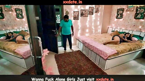 Yorgelis Carrillo in hot threesome with wife on beds, part 3 sex scene