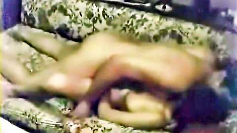 Busty Indian Mumbai girl in explicit couch sex with lover