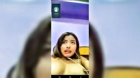 Gangu Chettri Nepali beauty topless masturbating in amateur solo video